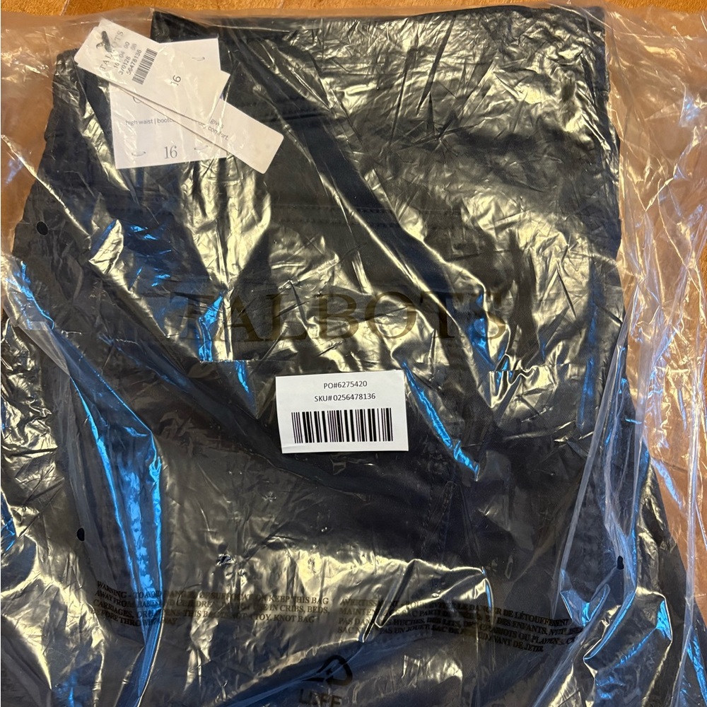 Talbots Elegant Black Pants
